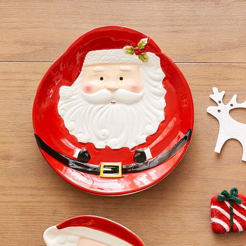 Đĩa Santa Má Hồng