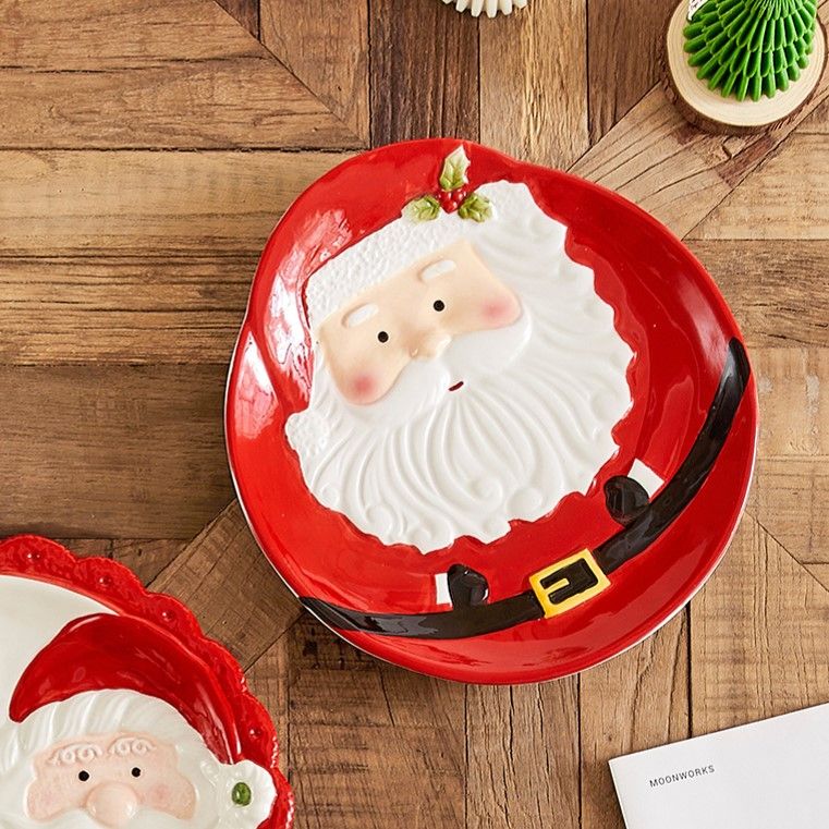 Đĩa Santa Má Hồng