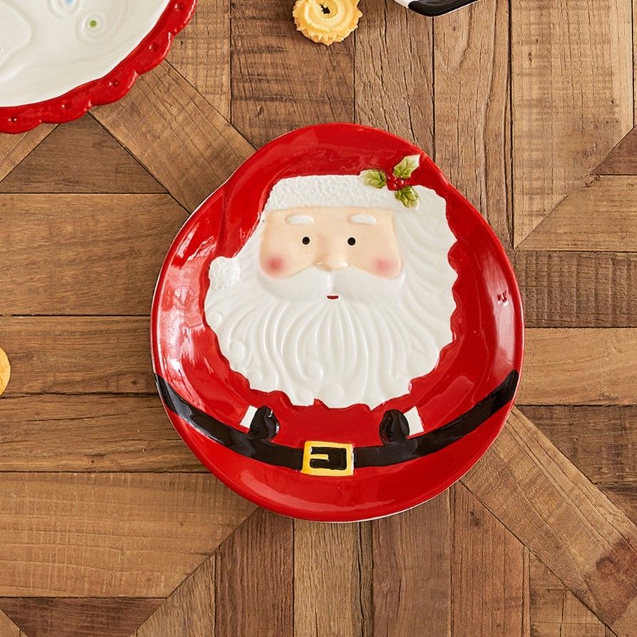 Đĩa Santa Má Hồng