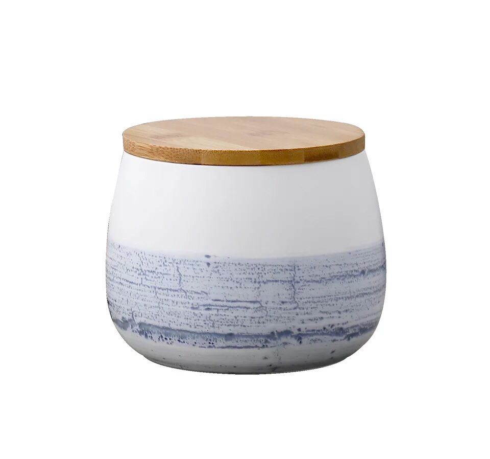 Hũ gốm Nhật nắp tre