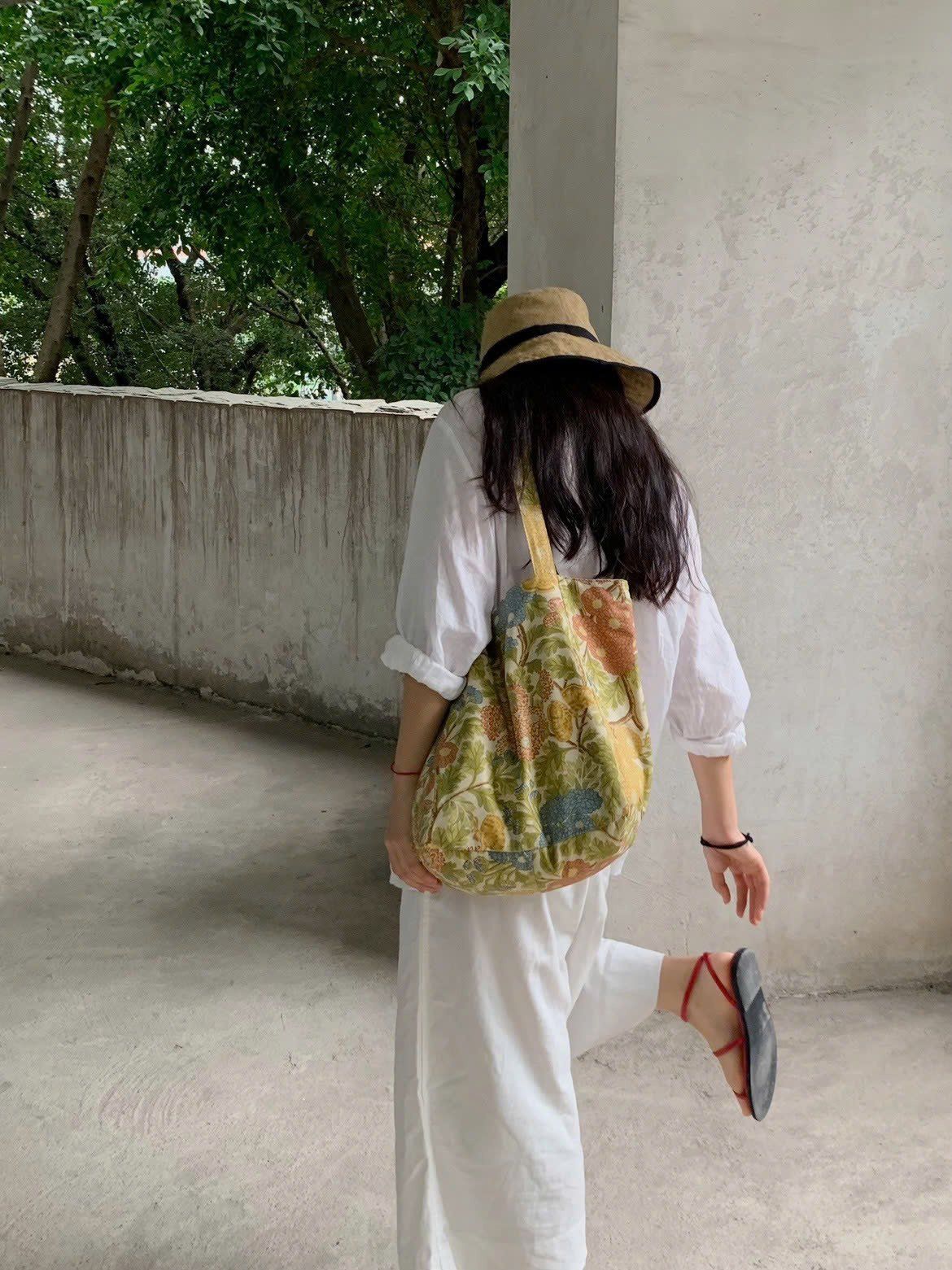 Túi Tote Blooming Garden
