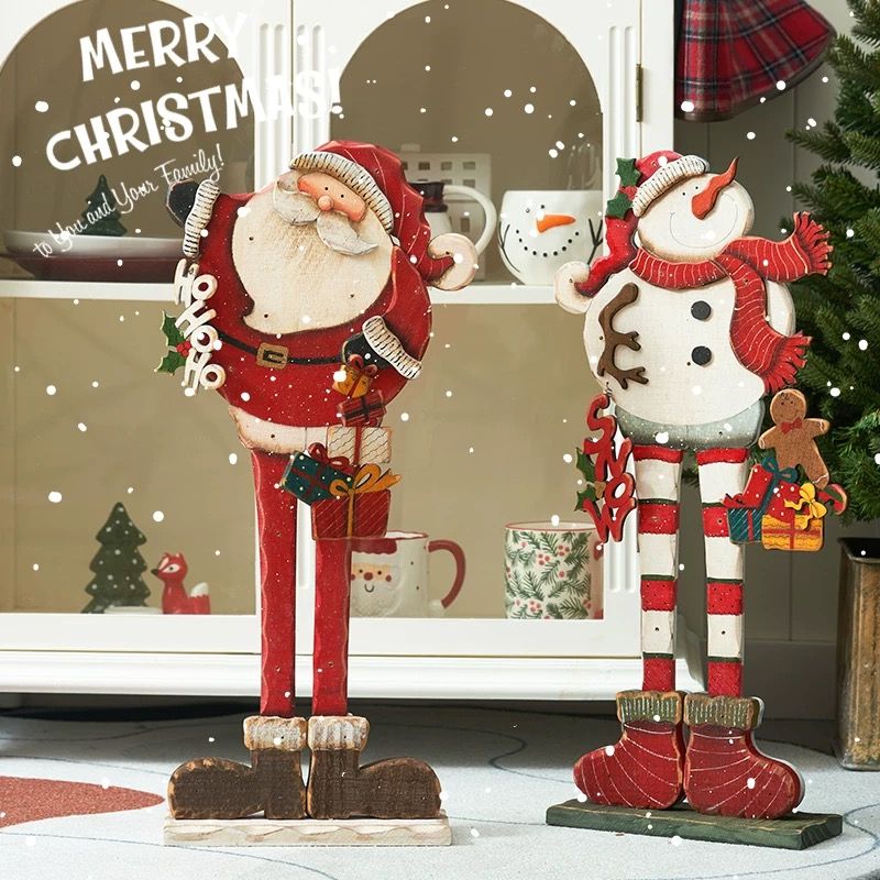 Tượng Gỗ Trang Trí Noel