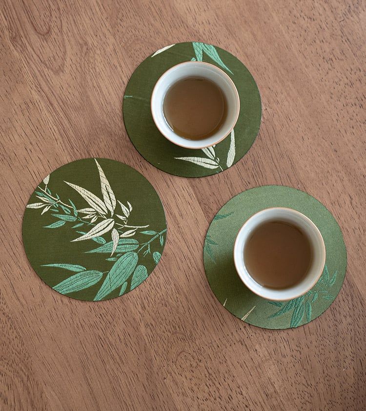 Lót Cốc Lá Tre
