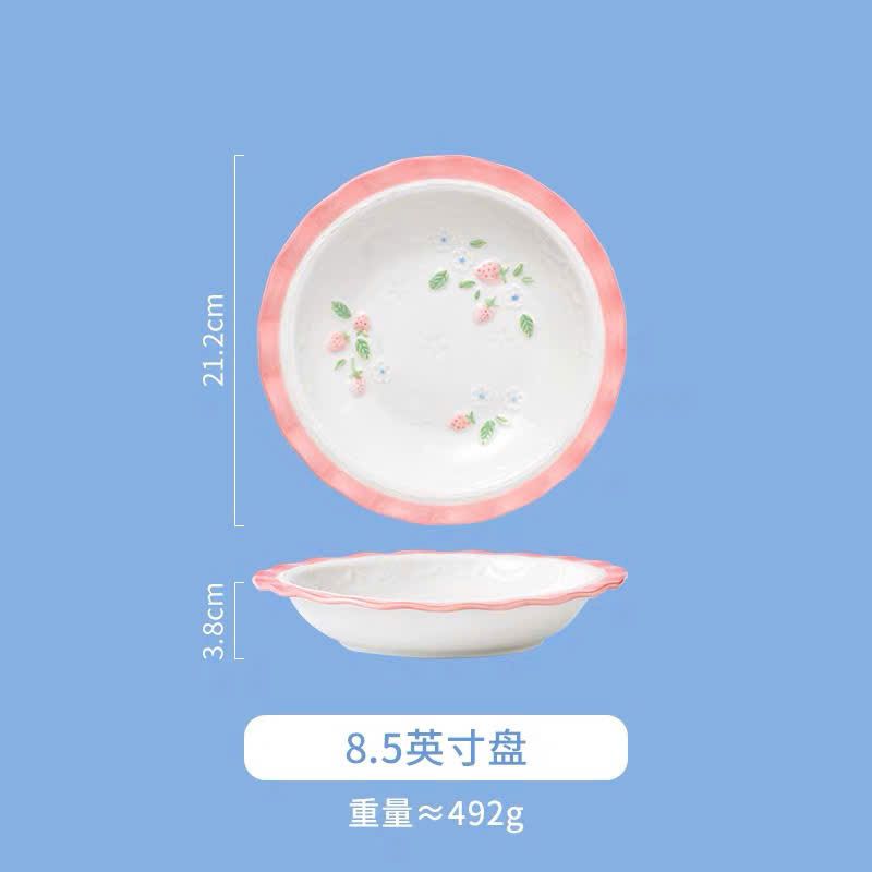 Bộ Đồ Ăn Strawberry Love