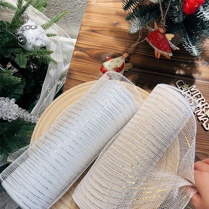Dải Lưới Trang Trí Cây Thông Noel