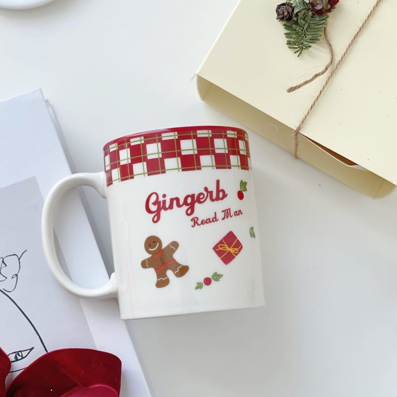 Cốc, Đĩa Gingerb Giáng Sinh