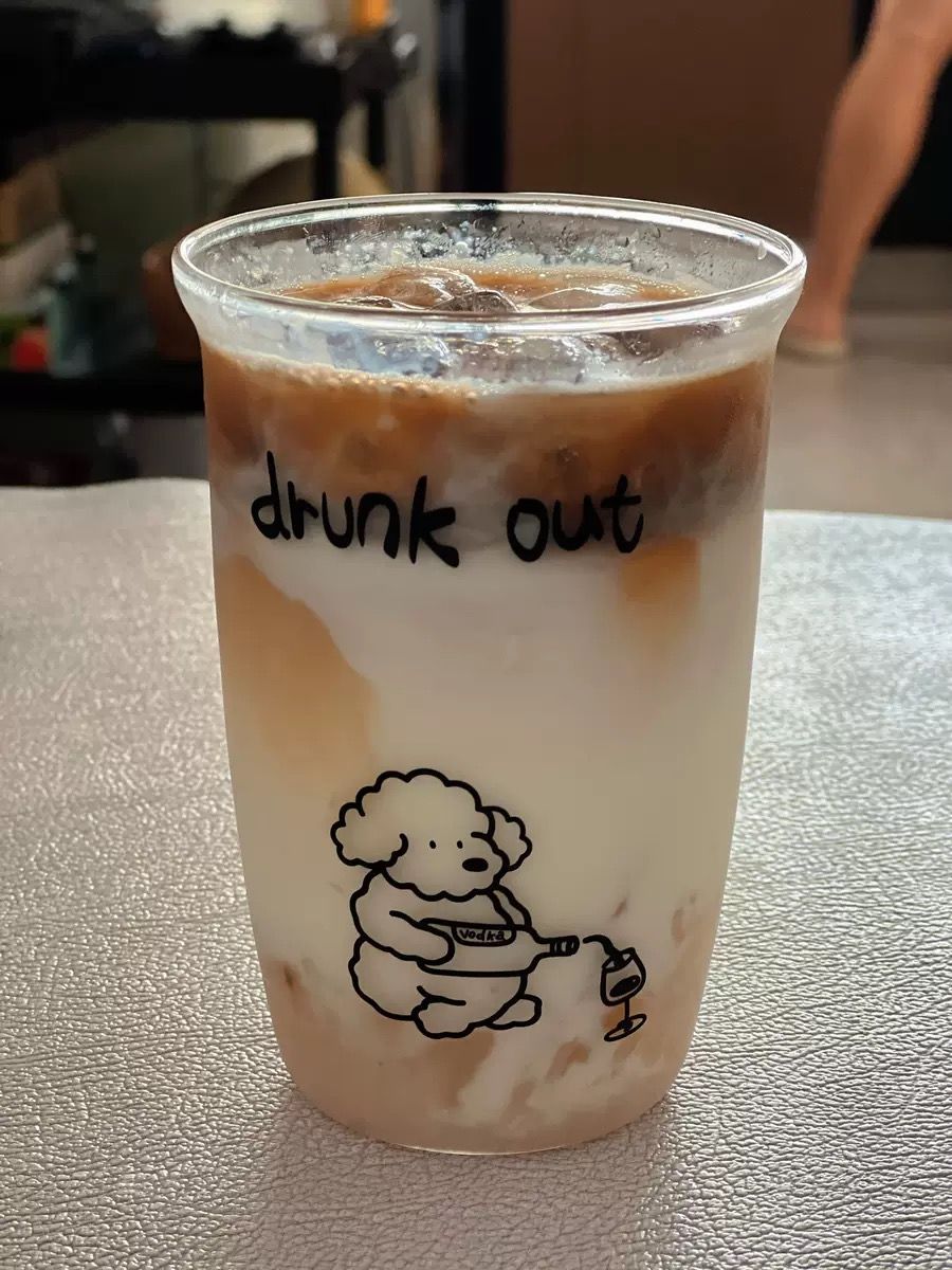 Cốc Thủy Tinh Drunk Puppy