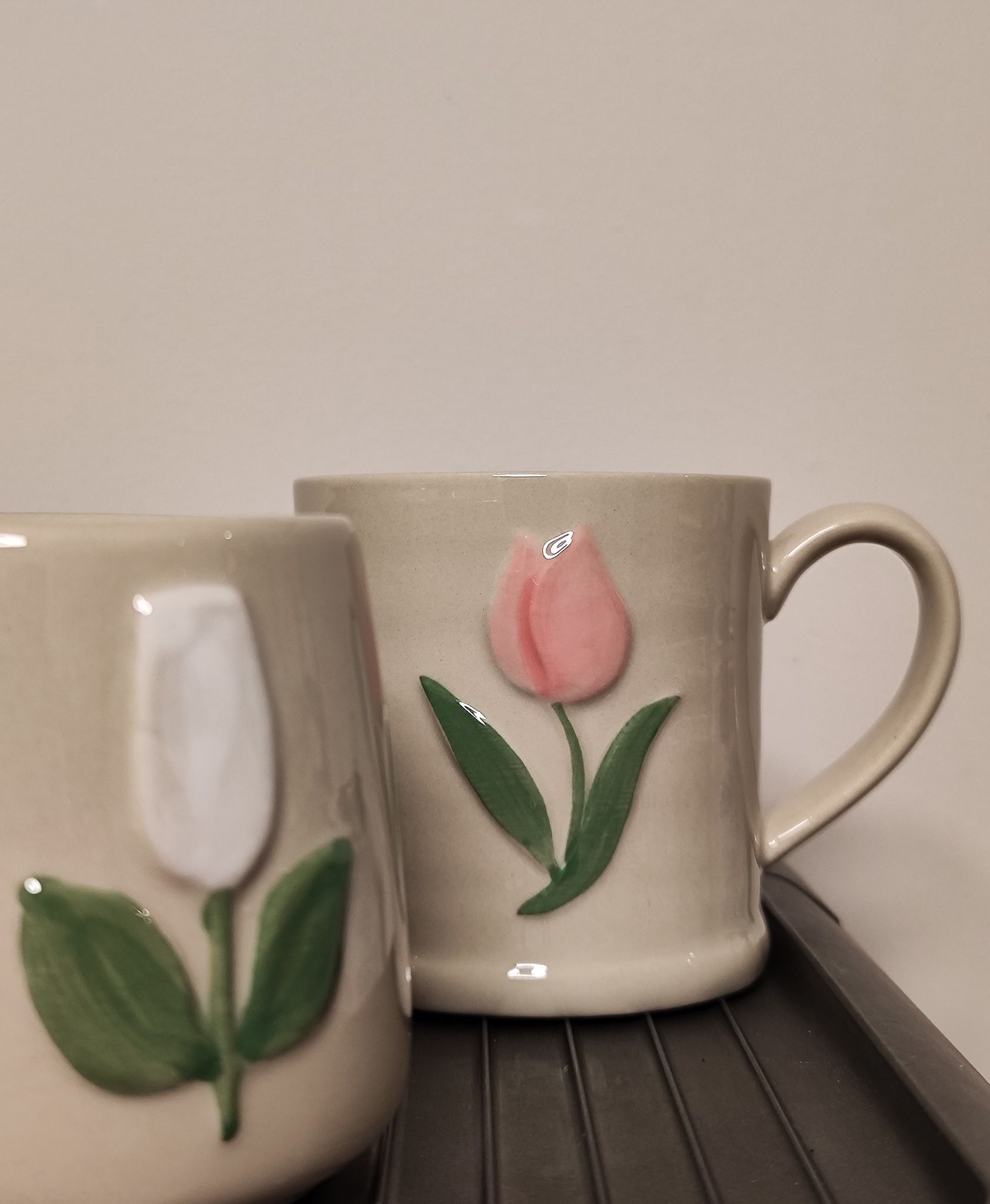 Cốc Tulip Màu Tro