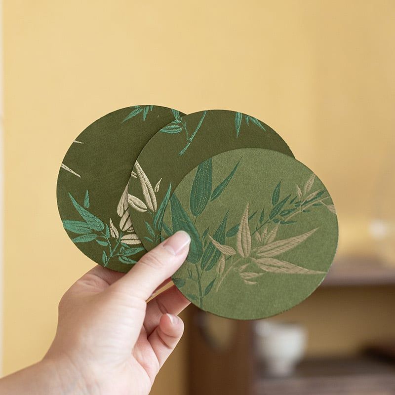 Lót Cốc Lá Tre