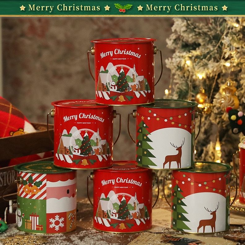 Hộp Thiếc Christmas