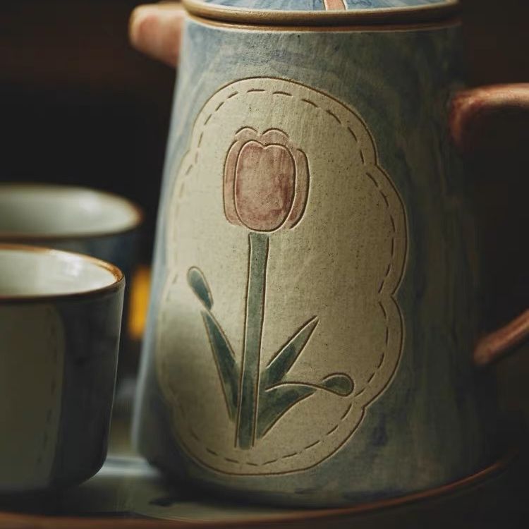 Set Trà Gốm Tulip