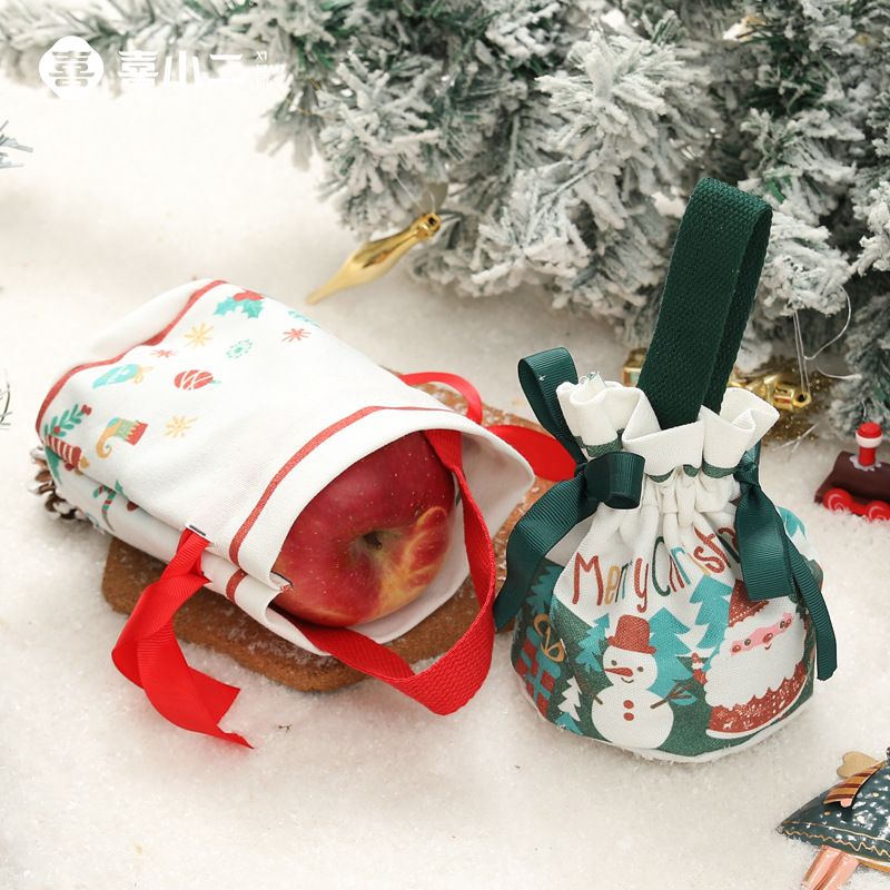 Túi Rút Vải Merry Christmas