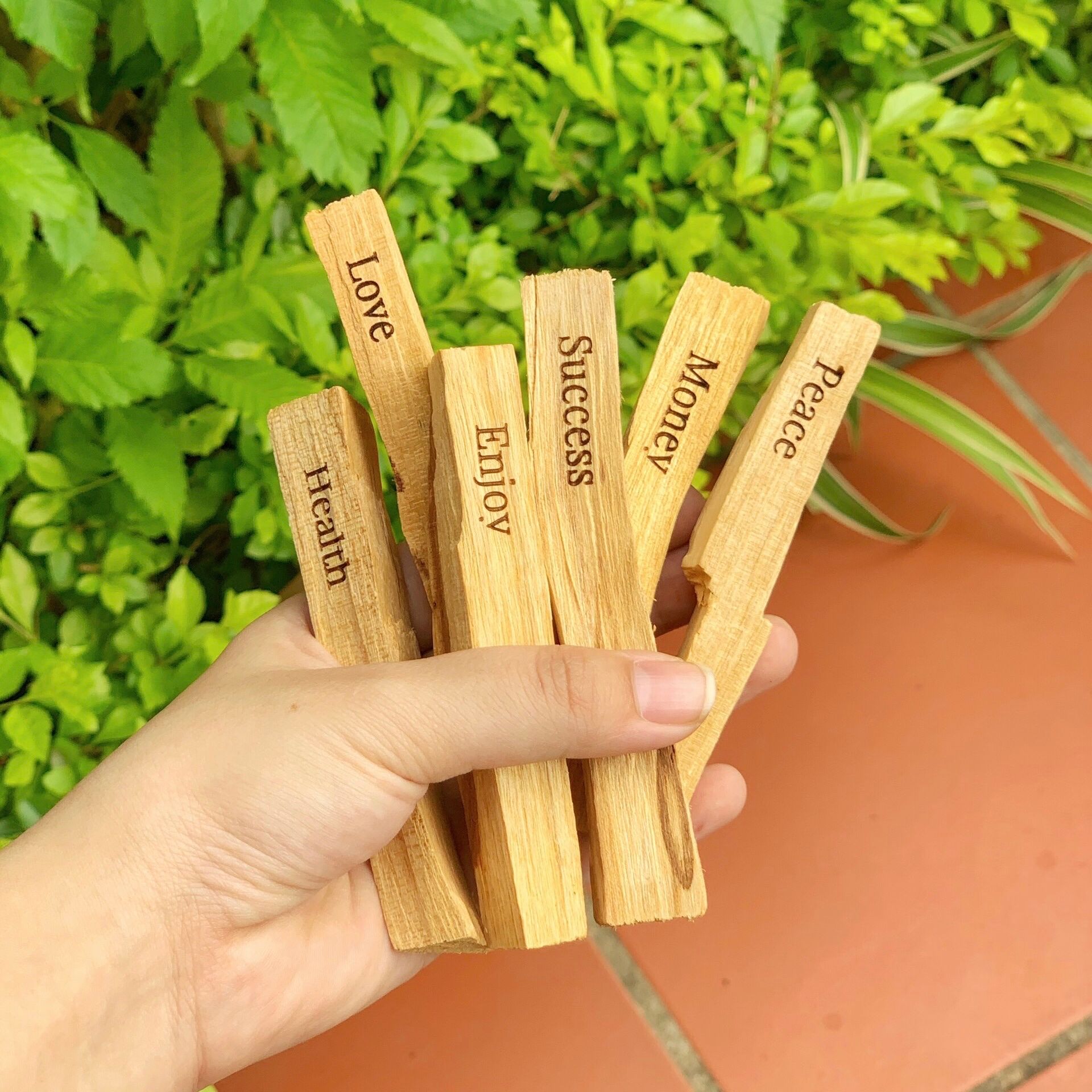 Palo Santo Khắc Chữ