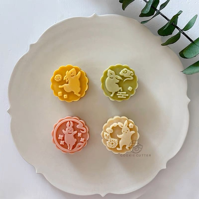 Khuôn Bánh Trung Thu Thỏ Ngọc