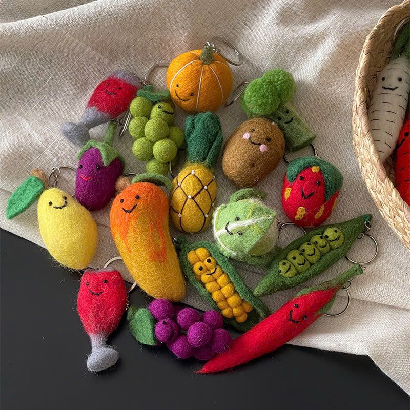 Móc Khóa Vải Veggie