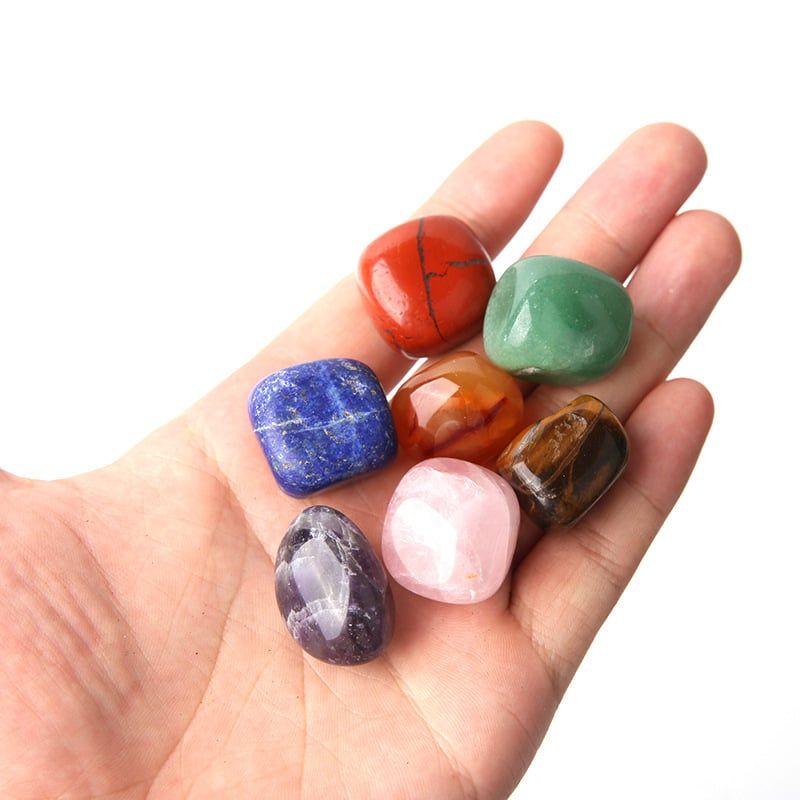 Set Đá Tự Nhiên Bảy Màu