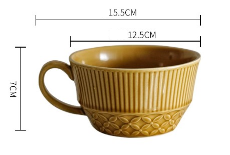 Cốc Gốm Nhật Bản Grain
