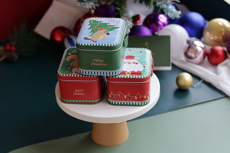 Hộp Thiếc Christmas