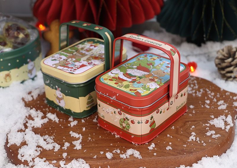 Hộp Thiếc Christmas
