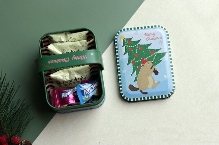 Hộp Thiếc Christmas