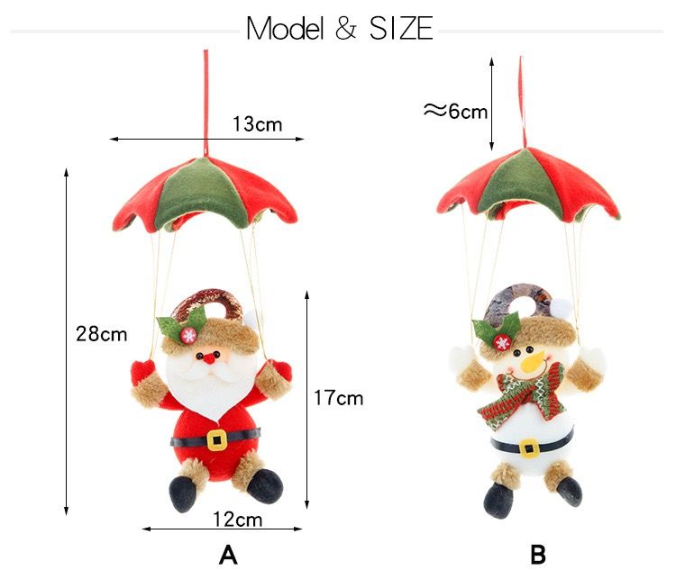 Treo Xmas Nhảy Dù