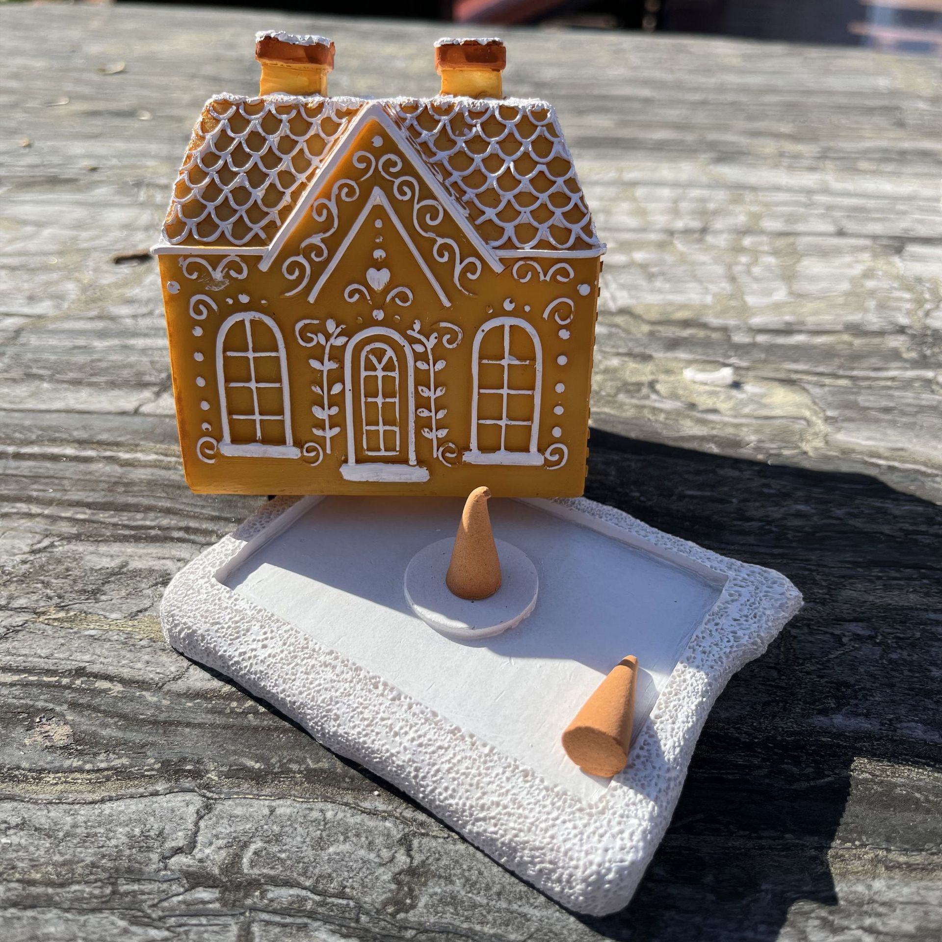 Festive Incense Cone Burner