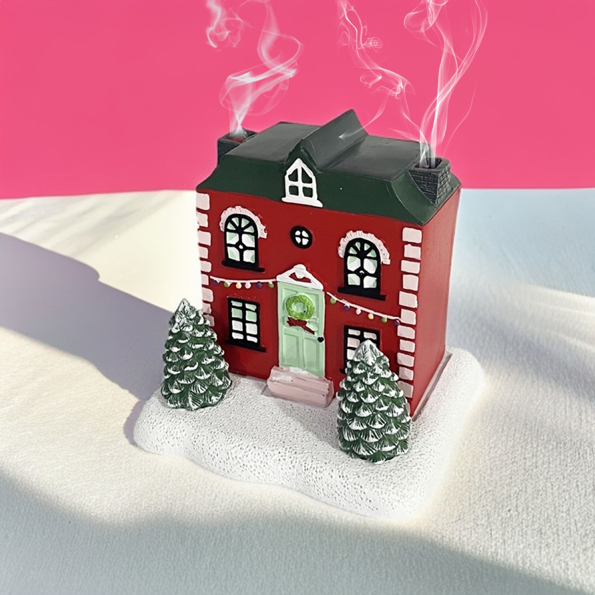 Festive Incense Cone Burner