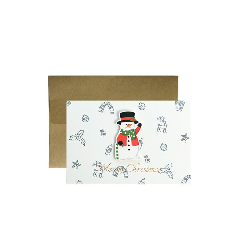 Thiệp Christmas Cartoon