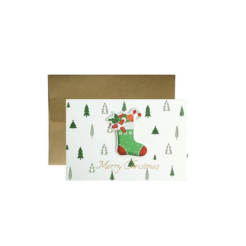 Thiệp Christmas Cartoon