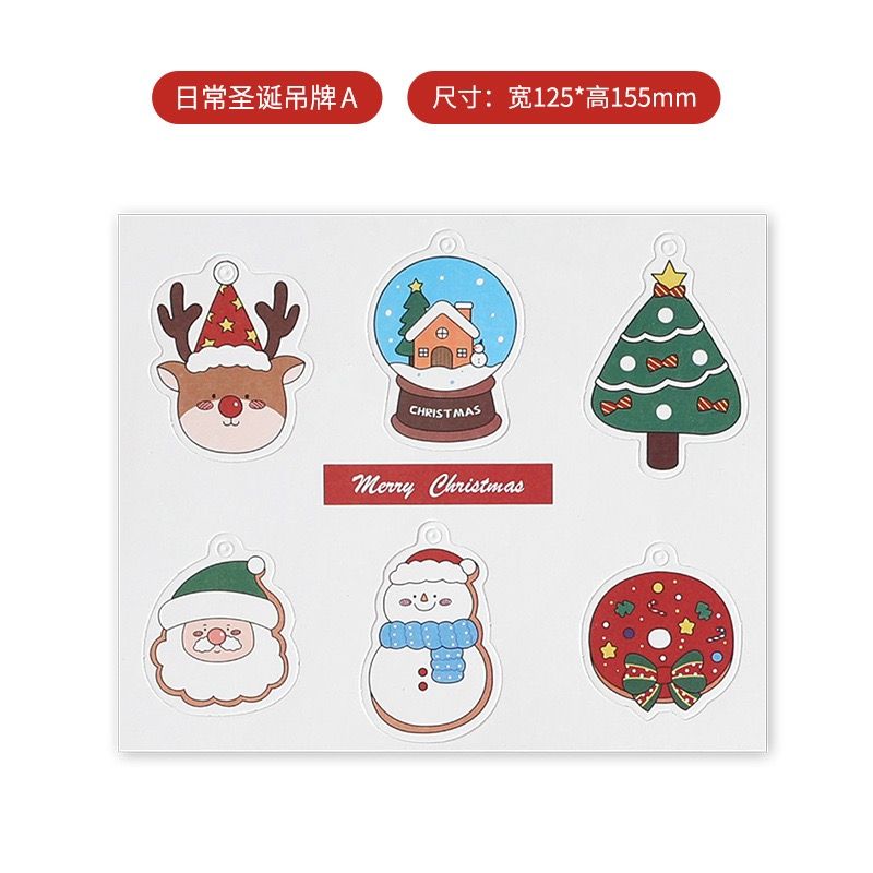 Tag Giấy Xmas