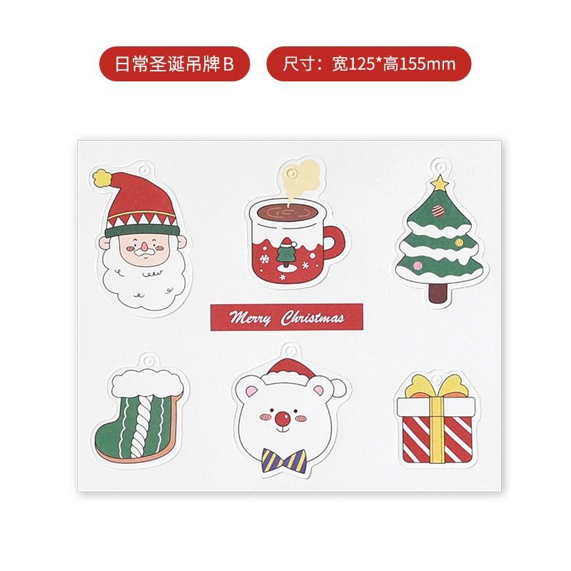 Tag Giấy Xmas