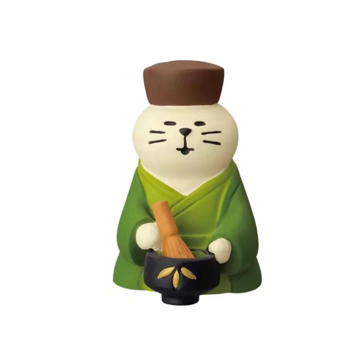 Tượng Mèo Matcha