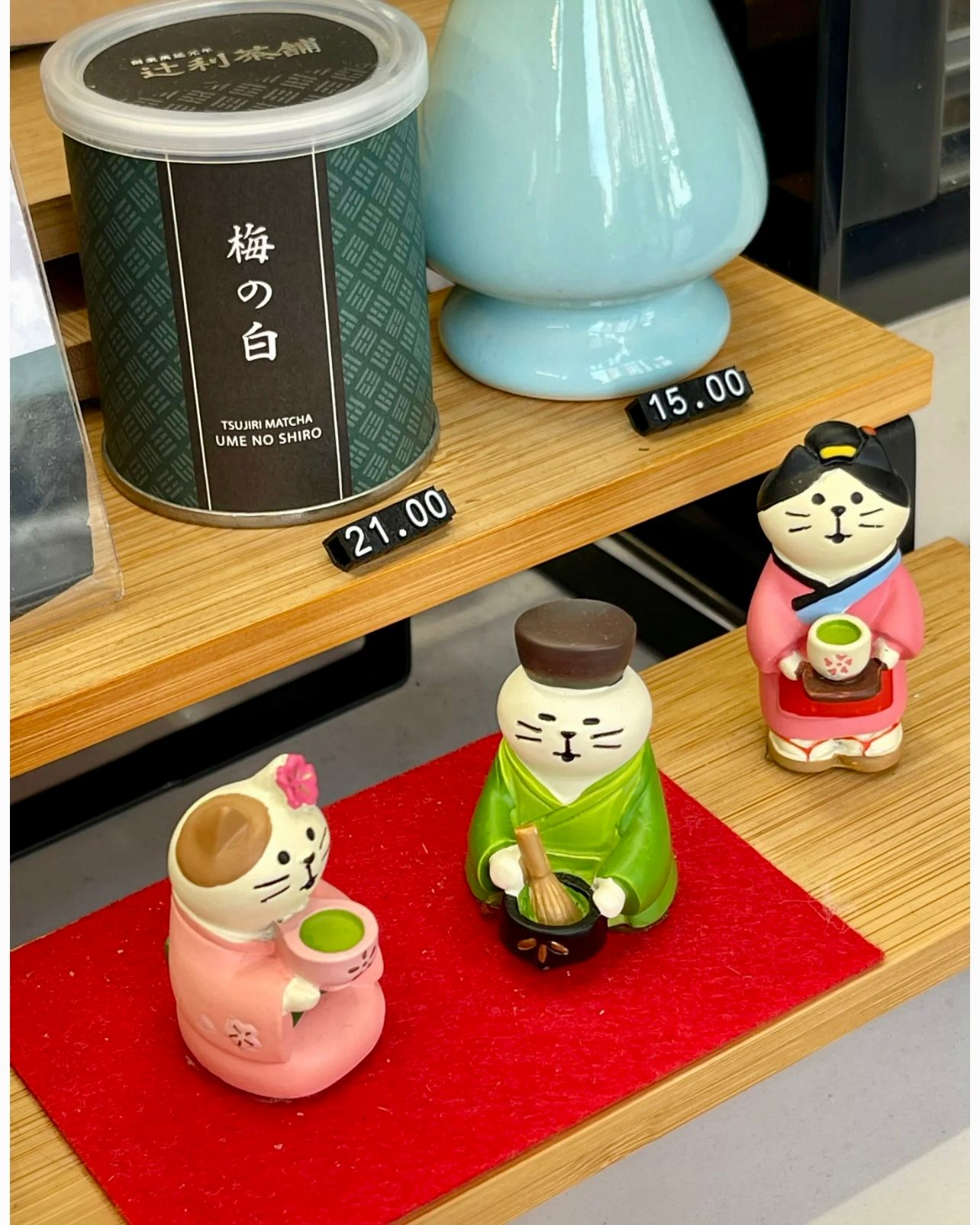 Tượng Mèo Matcha