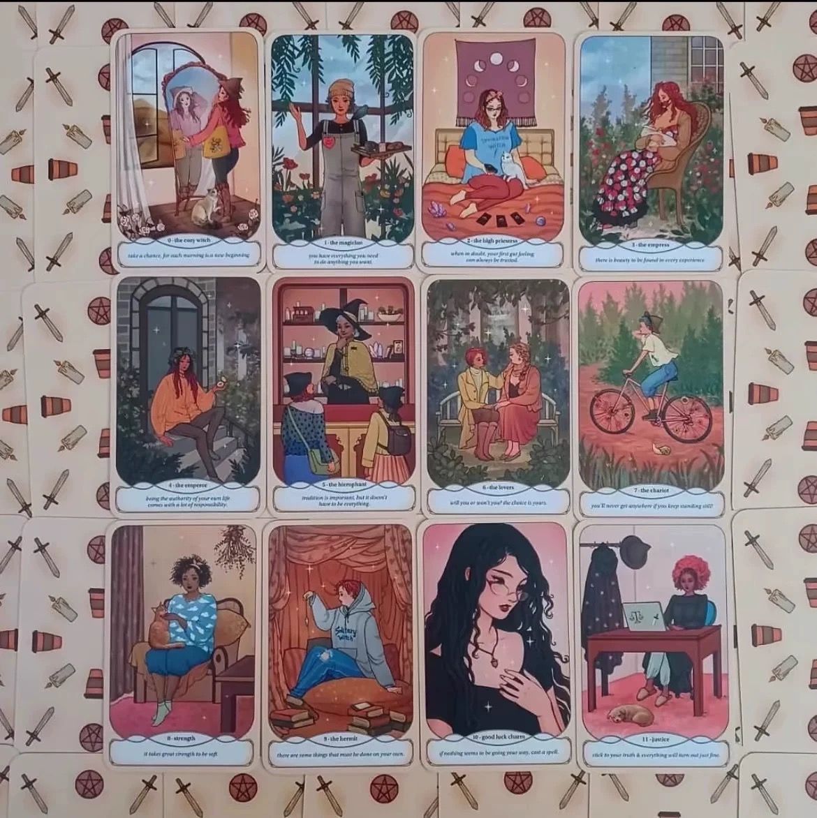 Bài Cozy Witch Tarot