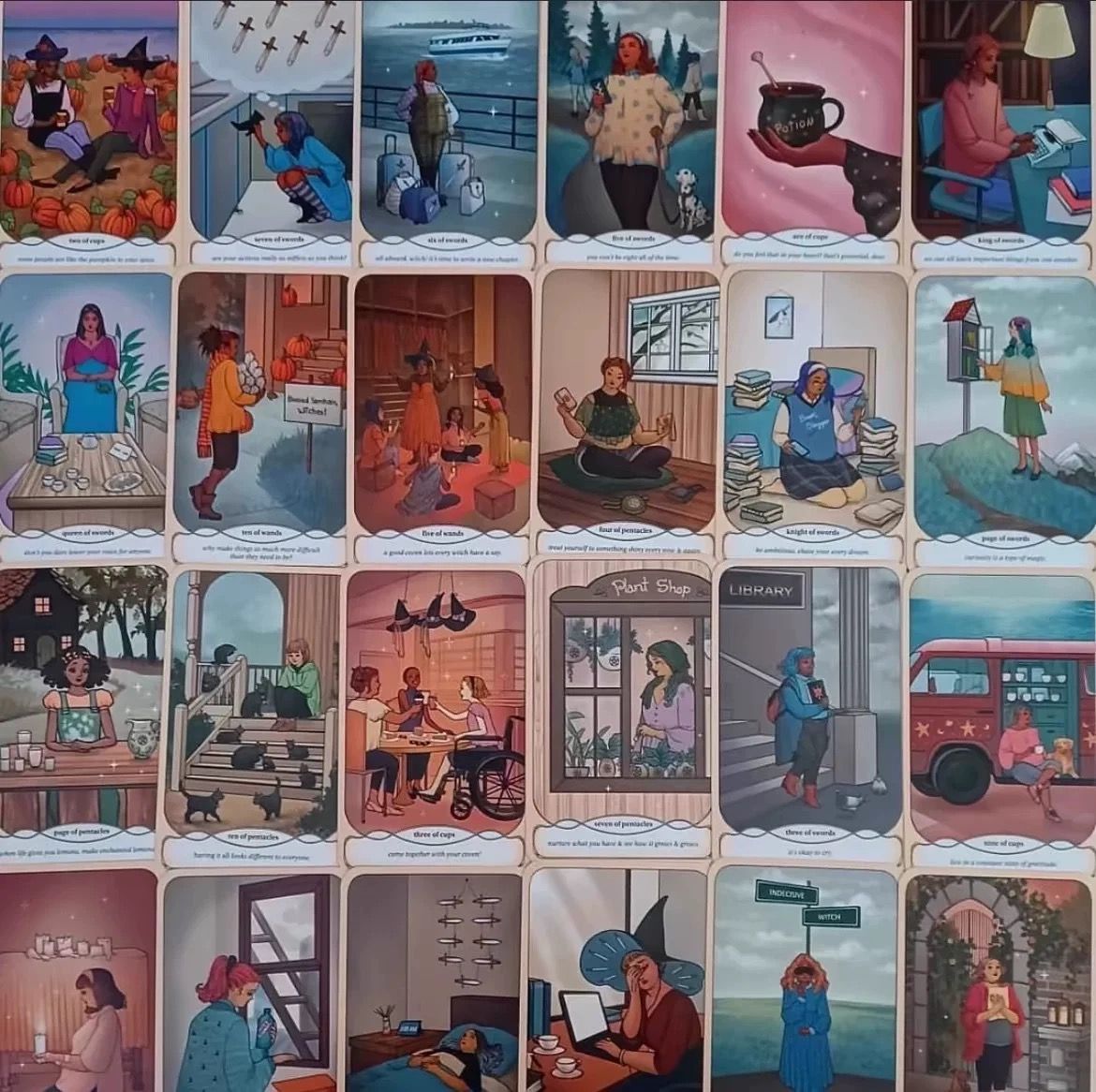 Bài Cozy Witch Tarot