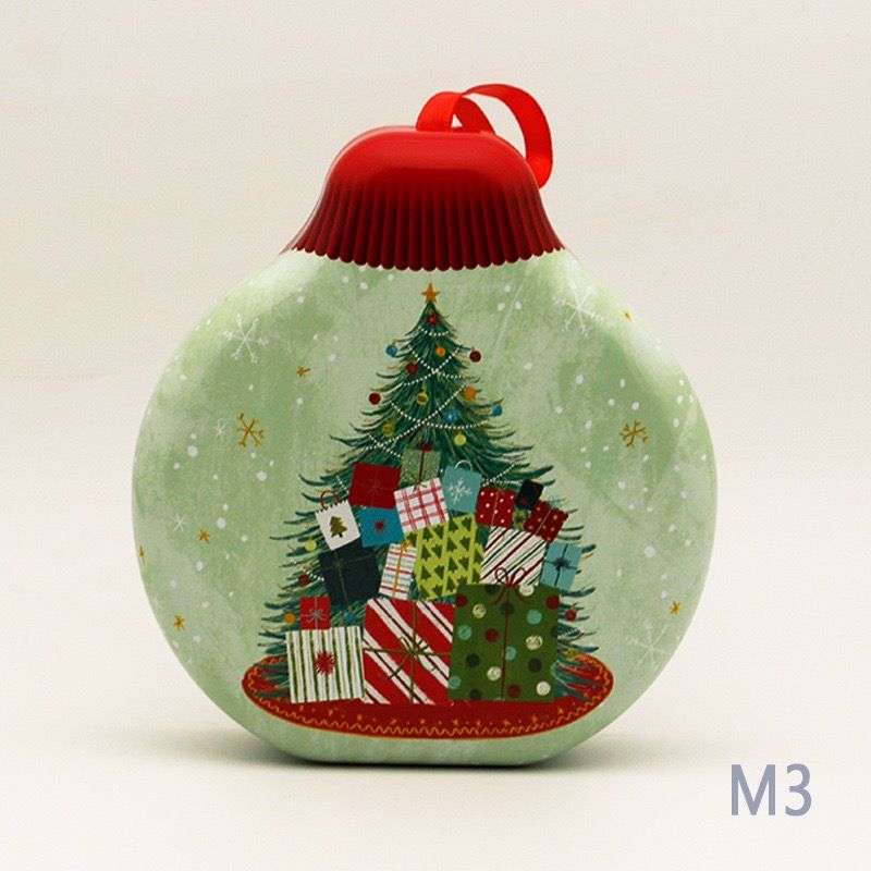 Hộp Thiếc Hình Chuông Xmas