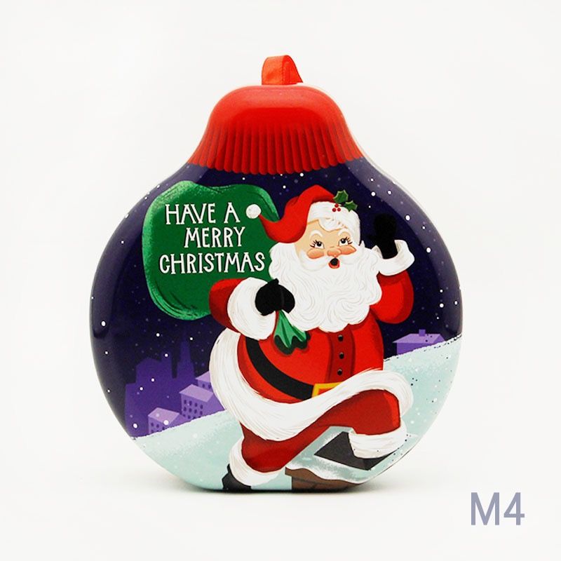 Hộp Thiếc Hình Chuông Xmas