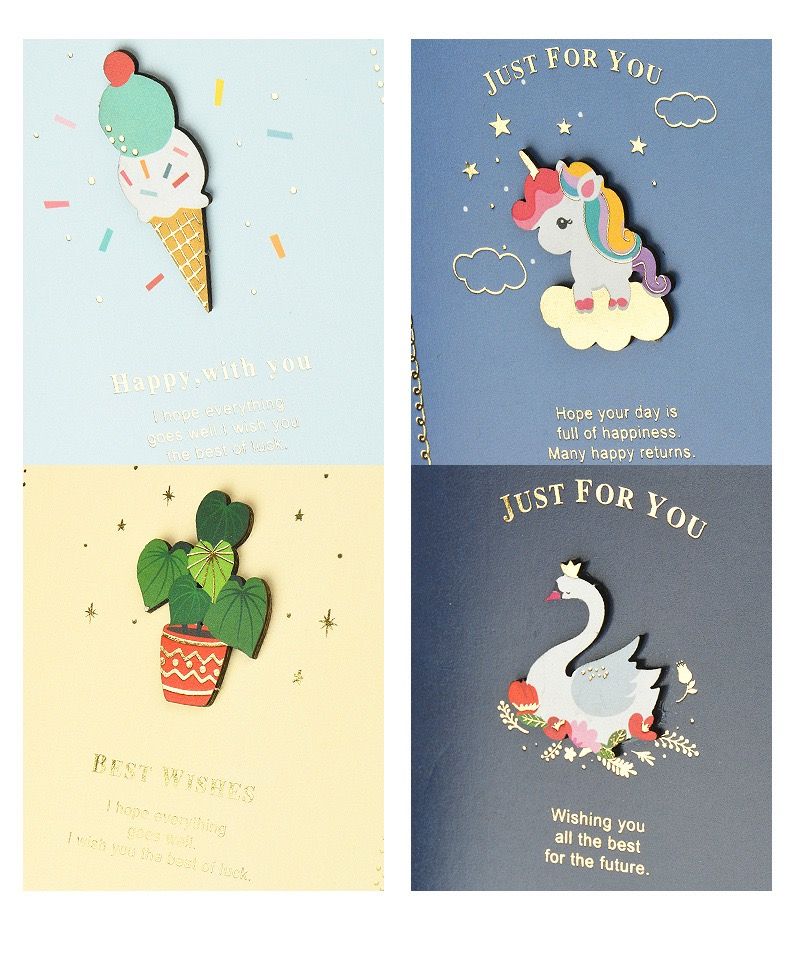 Thiệp Charm Nổi