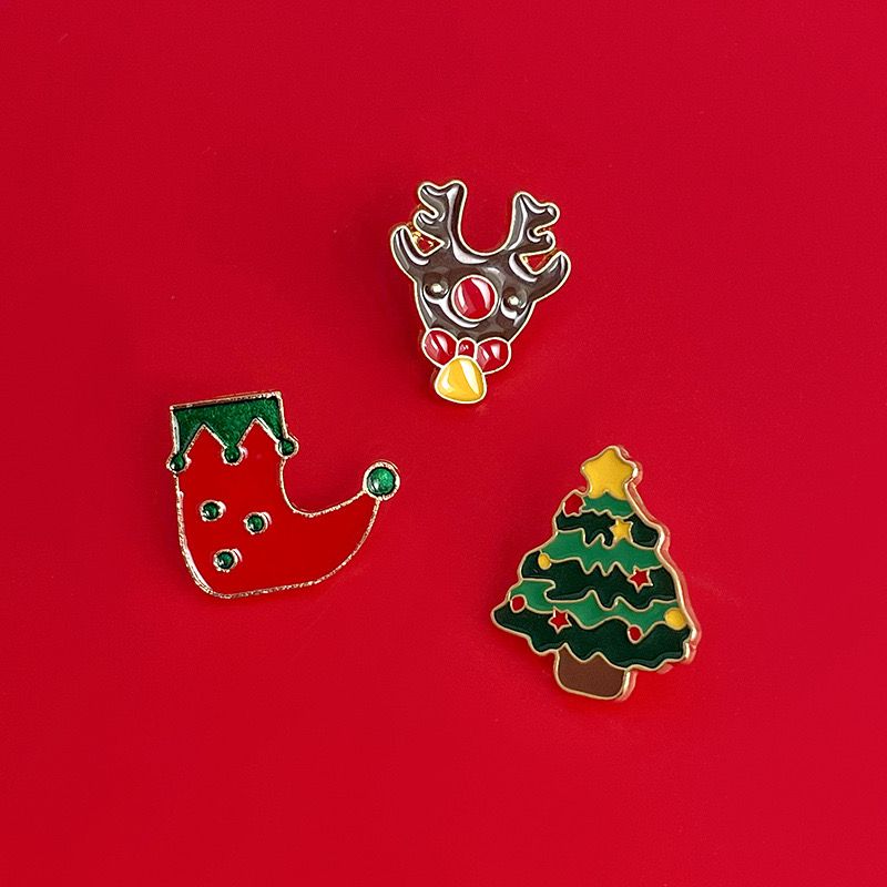 Pin Cài Giáng Sinh Happy