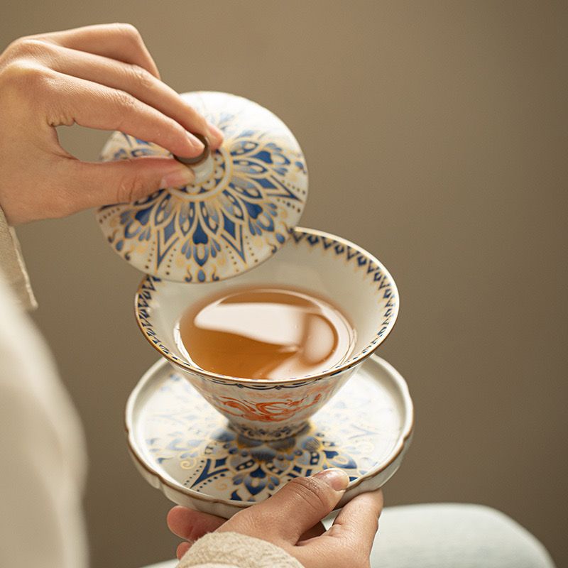 Set Ấm Trà Khổng Tước