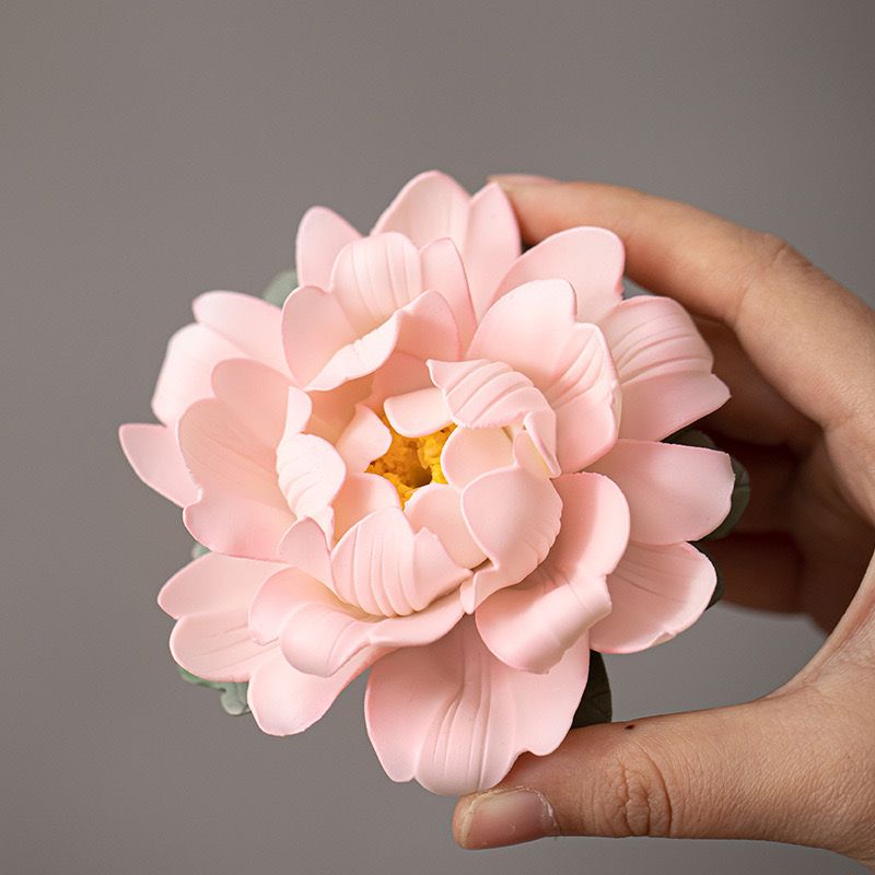 Đế Đốt Trầm Mẫu Đơn Hồng