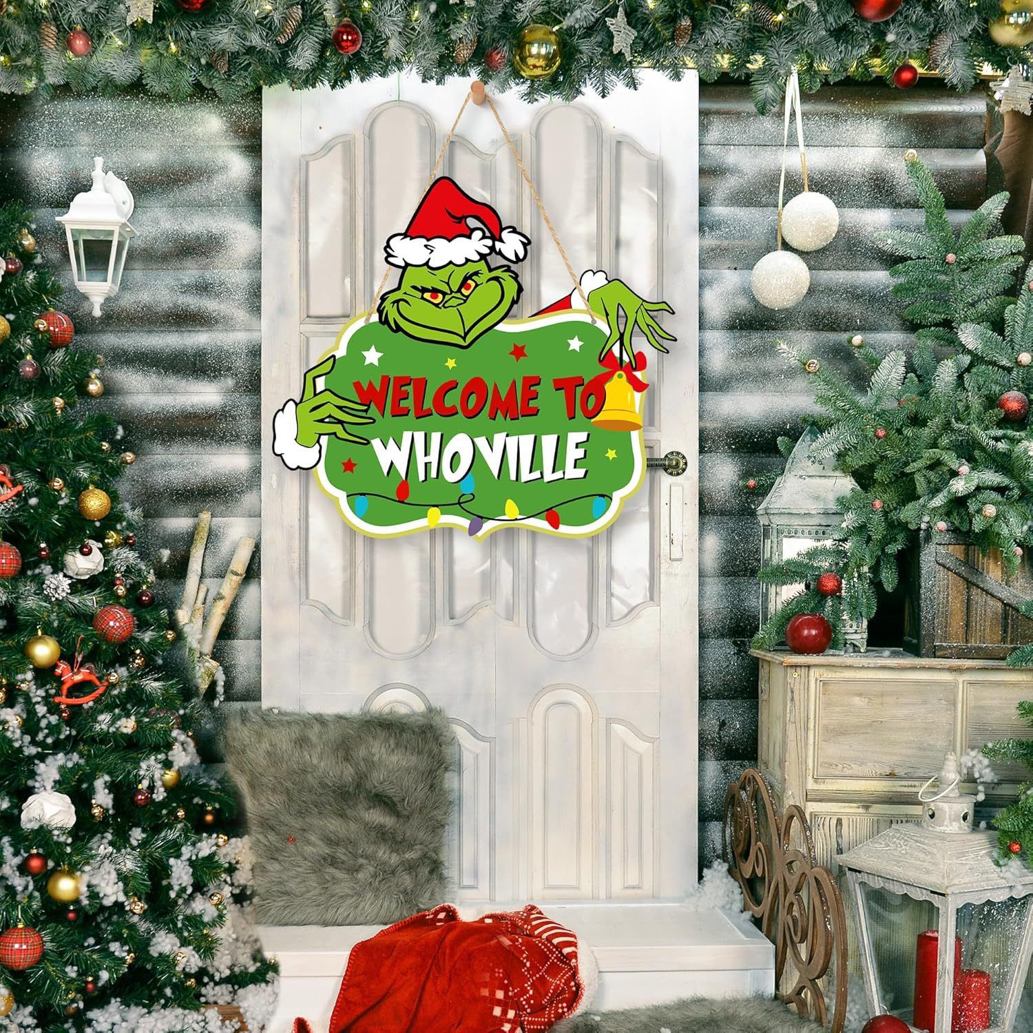 Treo Trang Trí Giáng Sinh Grinch