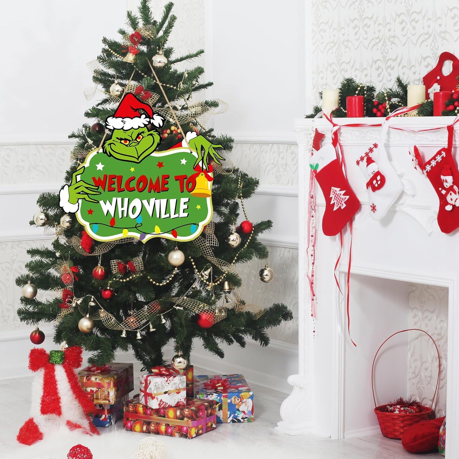Treo Trang Trí Giáng Sinh Grinch
