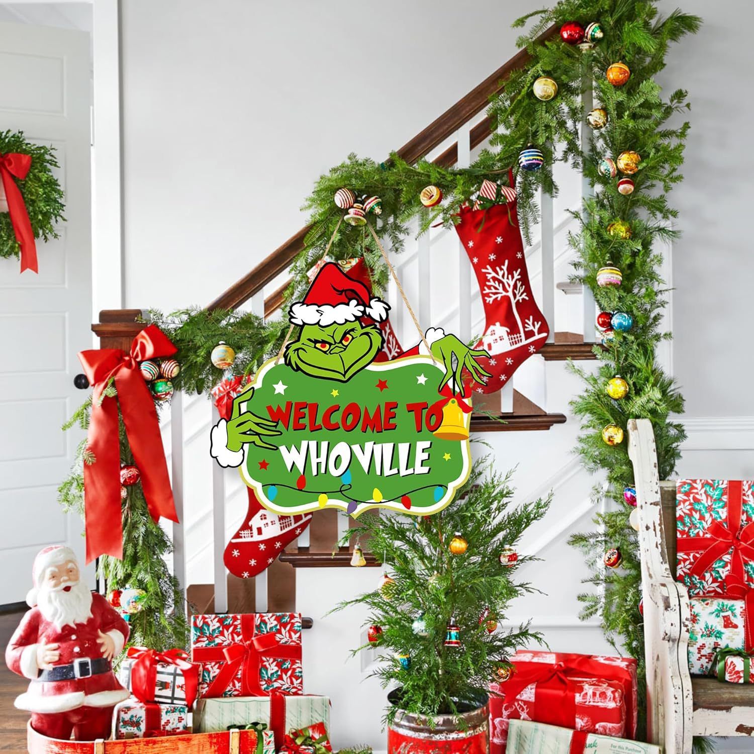 Treo Trang Trí Giáng Sinh Grinch