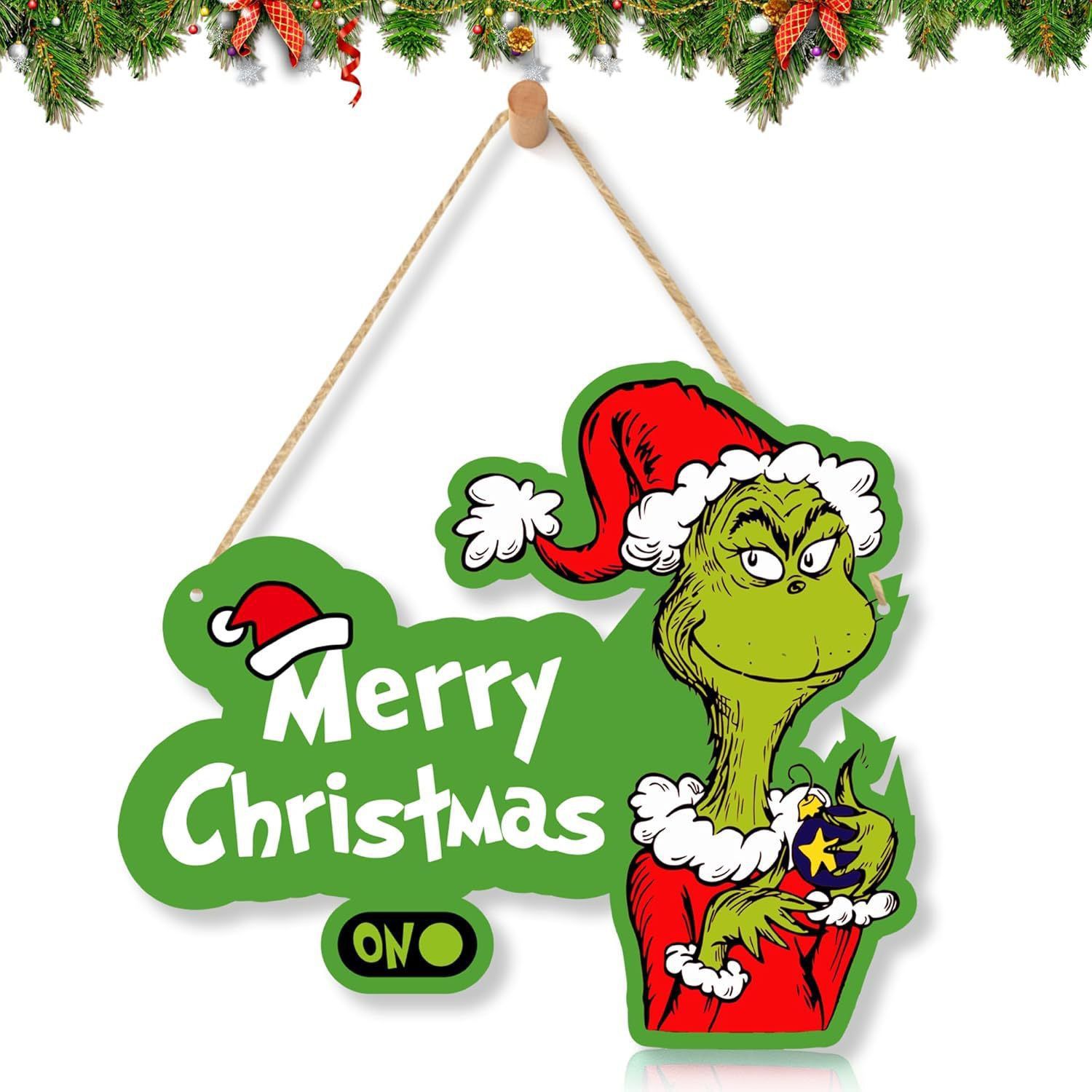 Treo Trang Trí Giáng Sinh Grinch