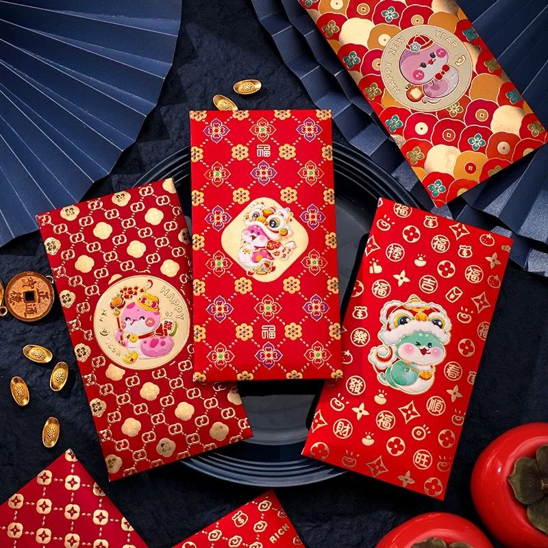 Set 6 Phong Bao Lì Xì Đỏ
