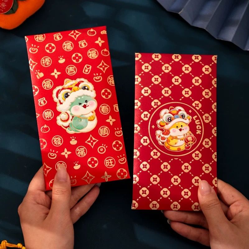Set 6 Phong Bao Lì Xì Đỏ