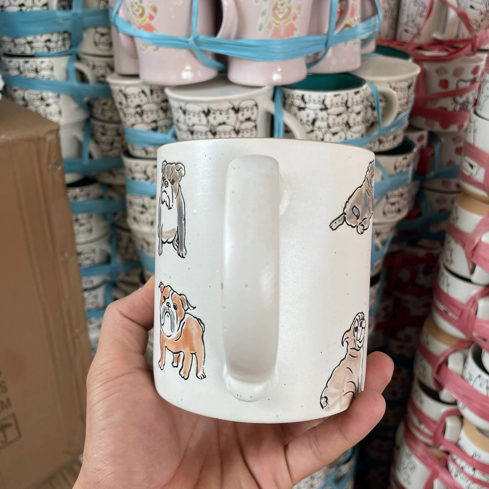 Cốc Gốm Cún