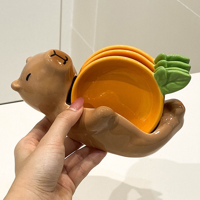 Bộ Đĩa Gia Vị Capybara