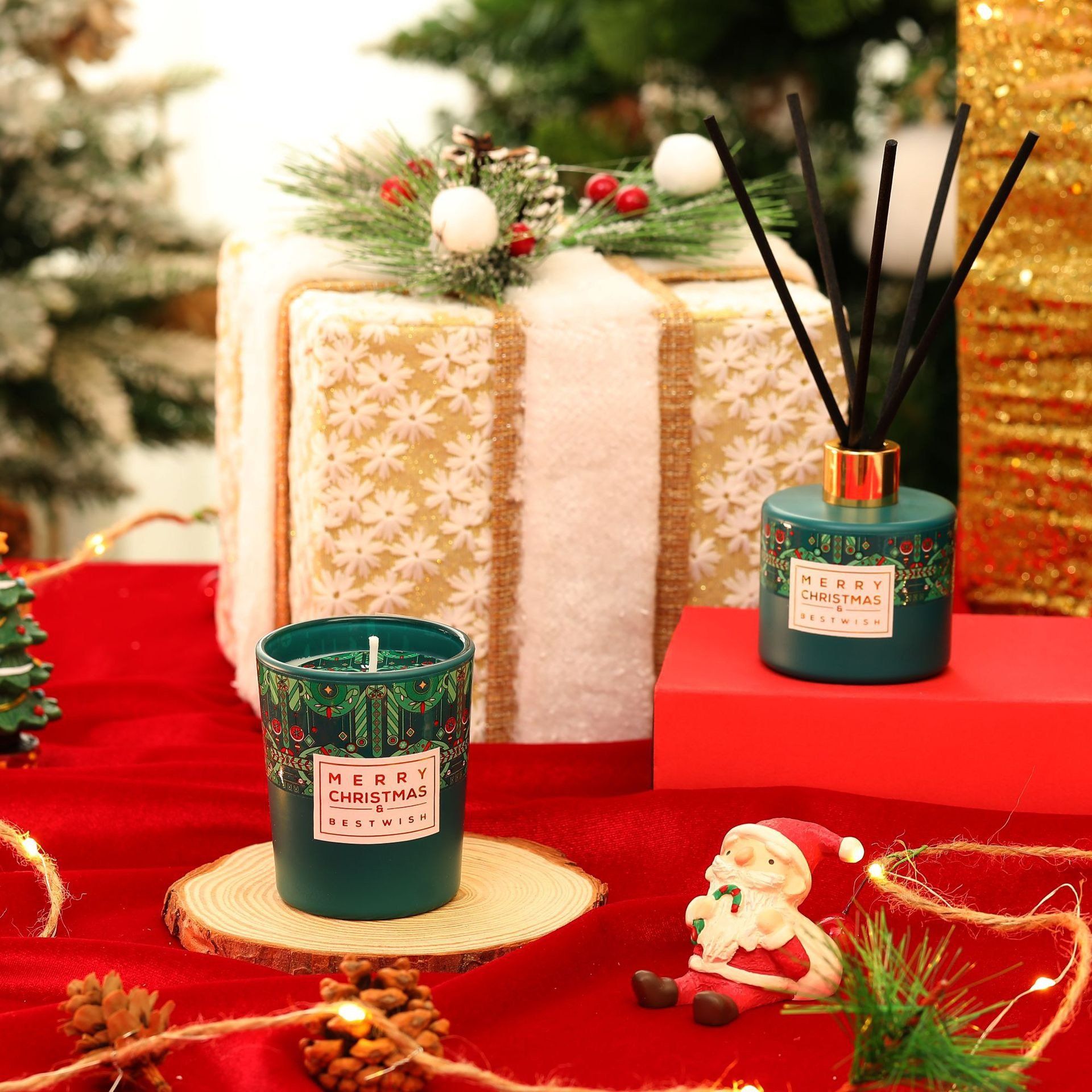Khuếch Tán, Nến Thơm Merry Christmas